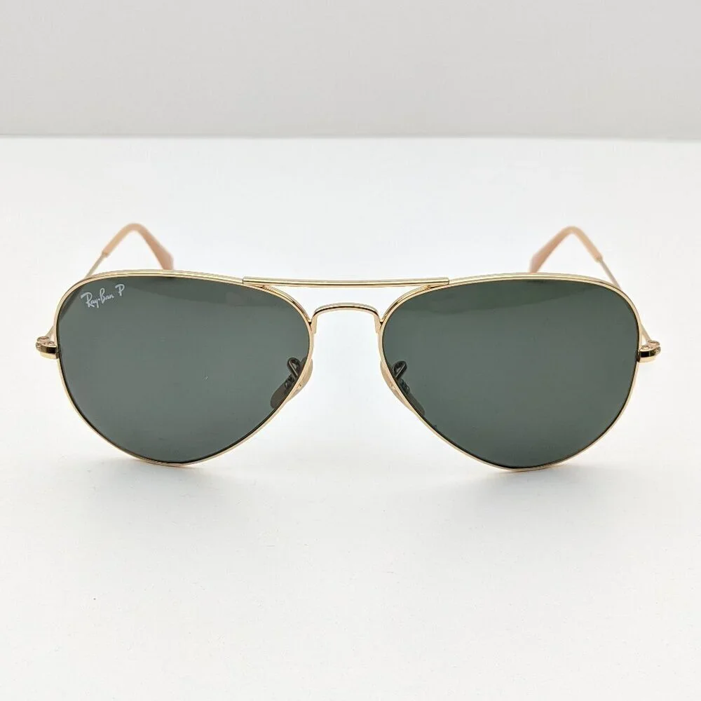 🕶️Made in Italy! Ray-Ban RB3025 Polarized Sunglasses 58/14 135 | ALO242🕶️
